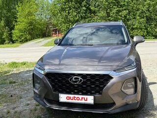 2018 Hyundai Santa Fe IV, бежевый, 2830000 рублей, вид 2