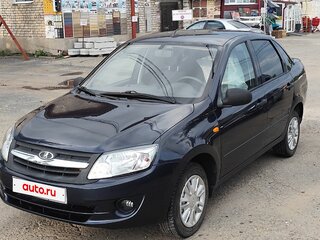 2013 Lada (ВАЗ) Granta I, серый, 389000 рублей, вид 1