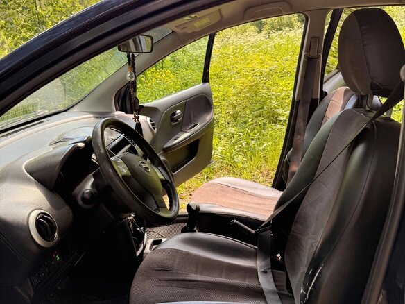 2010 Nissan Note I Рестайлинг, синий - вид 7