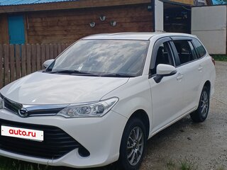2017 Toyota Corolla Fielder XI (E160, E170, E180) Рестайлинг 1, белый, 1200000 рублей, вид 1