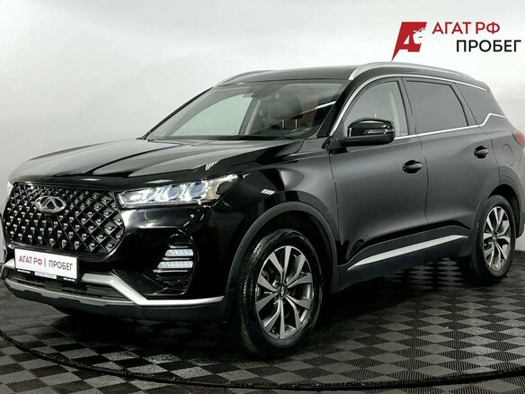2022 Chery Tiggo 7 Pro I, чёрный - вид 1