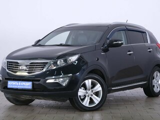 2013 Kia Sportage III, чёрный, 1499000 рублей, вид 3