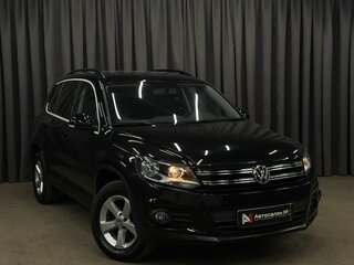 2015 Volkswagen Tiguan I Рестайлинг, чёрный, 1219999 рублей, вид 2