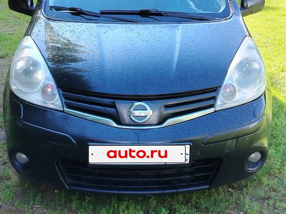 2010 Nissan Note I Рестайлинг, чёрный, 585000 рублей