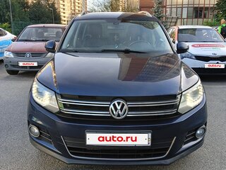 2012 Volkswagen Tiguan I Рестайлинг, синий, 1383000 рублей, вид 1