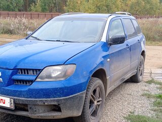 2003 Mitsubishi Outlander I, синий, 317000 рублей, вид 1