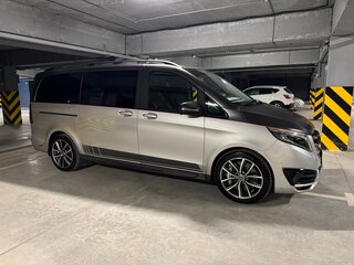2015 Mercedes-Benz V-Класс Long 200 d длинный III (W447), серебристый, 4500000 рублей, вид 1