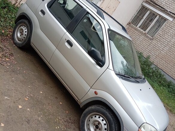 2003 Suzuki Ignis I (HT), серебристый, 350000 рублей - вид 6