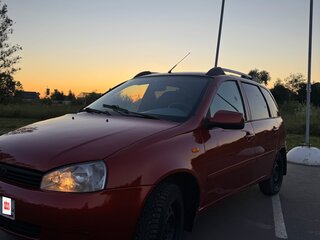 2012 Lada (ВАЗ) Kalina I, красный, 294000 рублей, вид 1