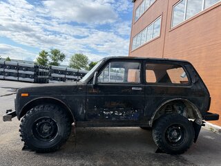 1997 Lada (ВАЗ) 2121 (4x4) I Рестайлинг, чёрный, 60000 рублей, вид 2