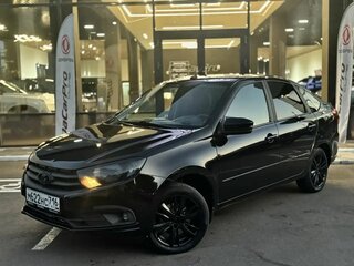 2022 Lada (ВАЗ) Granta I Рестайлинг, чёрный, 645000 рублей, вид 1