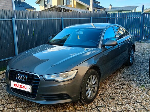 2013 Audi A6 IV (C7), серый, 1700000 рублей