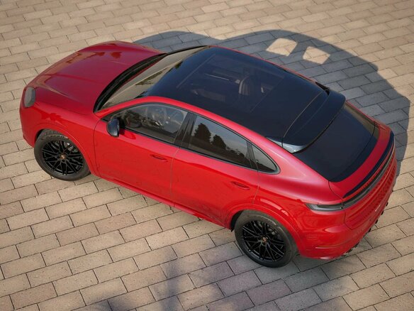 2026 Porsche Cayenne Coupé III Рестайлинг, красный, 23650300 рублей - вид 5