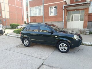 2007 Hyundai Tucson I, зелёный, 600000 рублей, вид 1