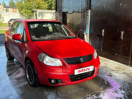 2007 Suzuki SX4 I (Classic), красный, 280000 рублей, вид 2