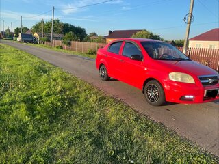 2007 Chevrolet Aveo I Рестайлинг, красный, 490000 рублей, вид 3
