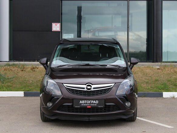 2012 Opel Zafira C, коричневый - вид 1