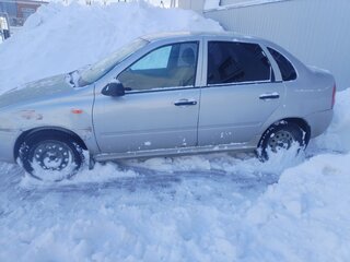 2008 Lada (ВАЗ) Kalina I, серебристый, 160000 рублей, вид 3