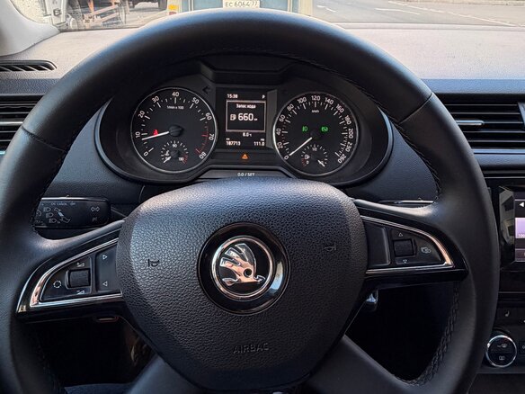 2014 Skoda Octavia III (A7), чёрный - вид 7