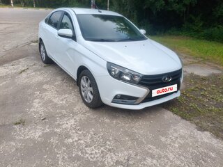 2020 Lada (ВАЗ) Vesta I, белый, 1050000 рублей, вид 2