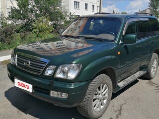 1999 Lexus LX 470 II, зелёный, 1700000 рублей, вид 1