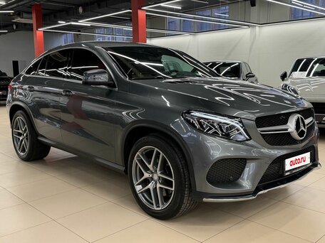 2016 Mercedes-Benz GLE Coupe 400 I (C292), серый, 4190000 рублей, вид 4