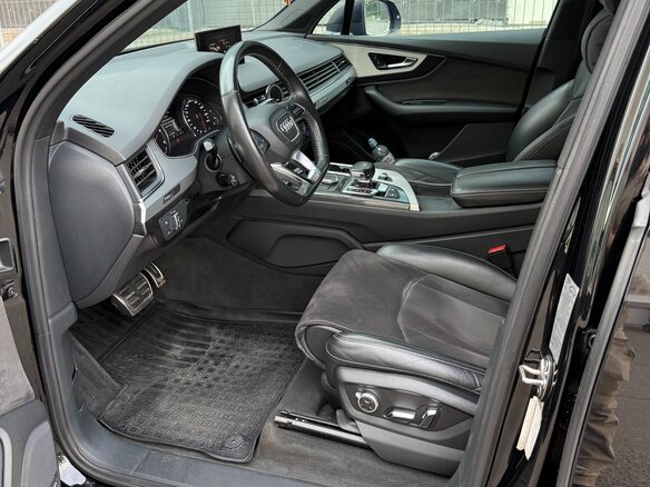 2018 Audi Q7 II (4M), чёрный, 3850000 рублей - вид 4