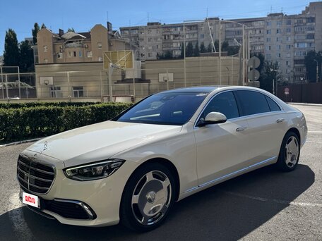 2021 Mercedes-Benz S-Класс 500 Long 4MATIC VII (W223), белый, 10200000 рублей, вид 1