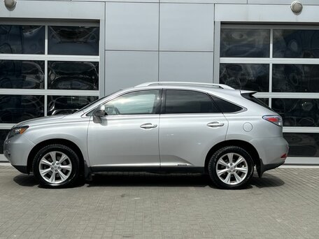 2010 Lexus RX 450h III, серебристый, 1514000 рублей, вид 4