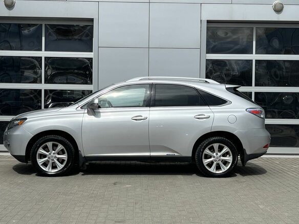 2010 Lexus RX 450h III, серебристый, 1530000 рублей - вид 3