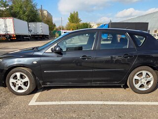 2007 Mazda 3 I (BK) Рестайлинг, чёрный, 560000 рублей, вид 5