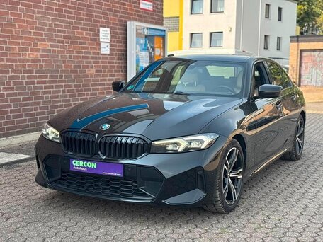 2022 BMW 3 серии 318d VII (G2x) Рестайлинг, чёрный, 4100000 рублей, вид 1