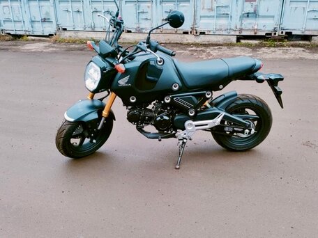 2021 Honda MSX125 Grom, чёрный, 339000 рублей, вид 4