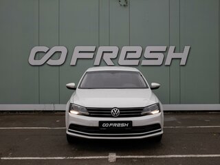 2015 Volkswagen Jetta VI Рестайлинг, белый, 1119000 рублей, вид 3