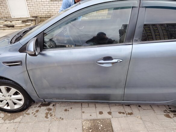 2014 Kia Rio 5-speed III, голубой, 450000 рублей - вид 9