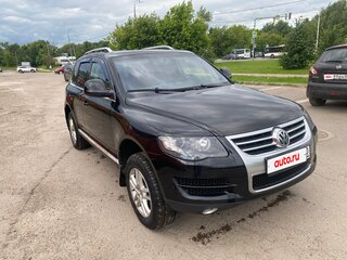 2008 Volkswagen Touareg I Рестайлинг, чёрный, 885000 рублей, вид 2