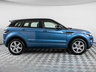 2012 Land Rover Range Rover Evoque 6-speed I, голубой, 2747000 рублей, вид 4