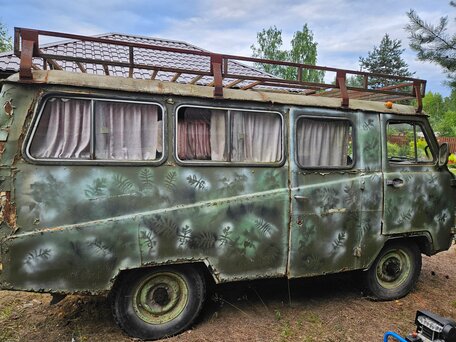 1985 УАЗ 452, зелёный, 75000 рублей, вид 4