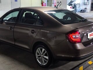 2019 Skoda Rapid I Рестайлинг, коричневый, 1390000 рублей, вид 4