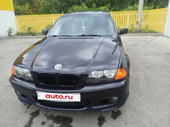 2001 BMW 3 серии 318i IV (E46), синий, 690000 рублей - вид 7