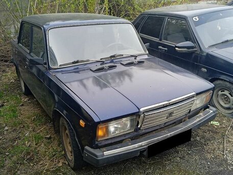 2011 Lada (ВАЗ) 2107, синий, 129000 рублей, вид 3