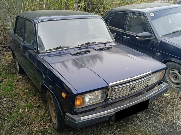 2011 Lada (ВАЗ) 2107, синий, 121000 рублей - вид 2
