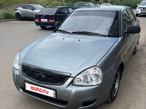 2011 Lada (ВАЗ) Priora I, серый, 370000 рублей - вид 1