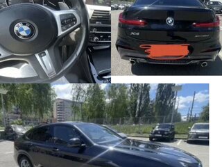 2021 BMW X4 20d II (G02), чёрный, 5200000 рублей, вид 5