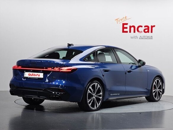 2025 Audi A5 40 TFSI II (F5) Рестайлинг, синий - вид 3
