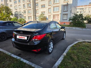 2015 Hyundai Solaris I Рестайлинг, чёрный, 1130000 рублей, вид 3