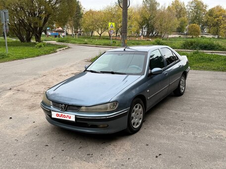 2001 Peugeot 406 I Рестайлинг, голубой, 130000 рублей, вид 2