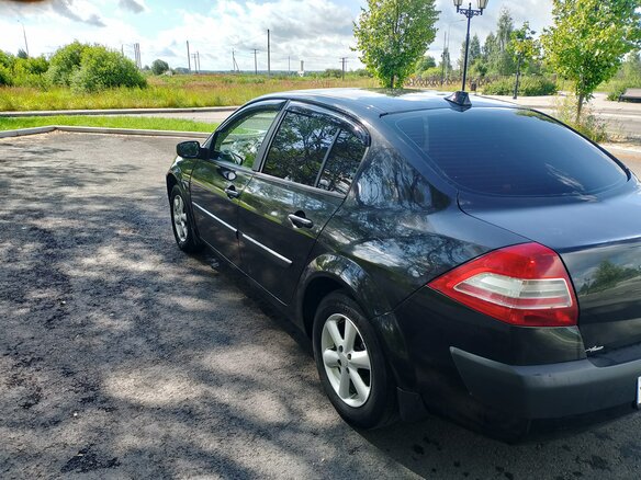 2006 Renault Megane II Рестайлинг, чёрный - вид 5