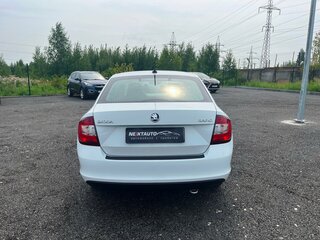 2019 Skoda Rapid I Рестайлинг, белый, 1025000 рублей, вид 4