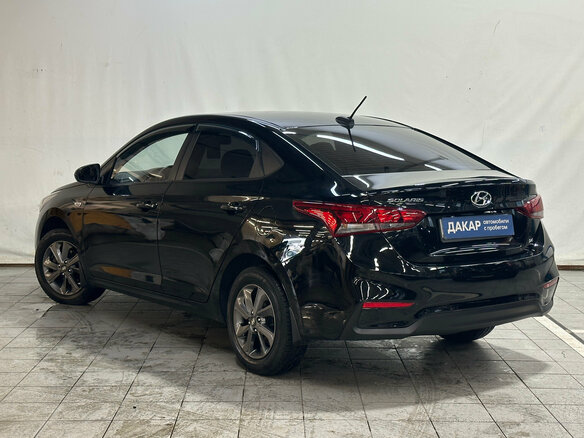 2017 Hyundai Solaris II, чёрный, 1080000 рублей - вид 3